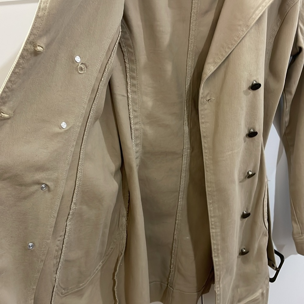 Jou Jou Canvas Trench coat - Picture 5 of 6